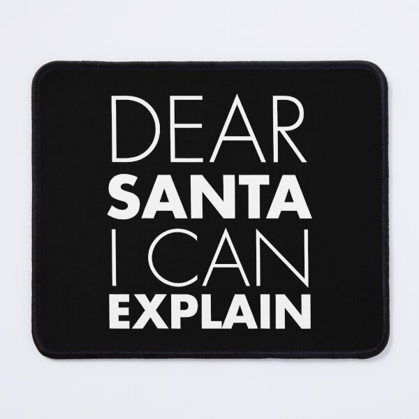 Item preview, Christmas Santa Naughty I On The Explain List Santa Funny Dear Can designed and sold by JoelyNavarro.