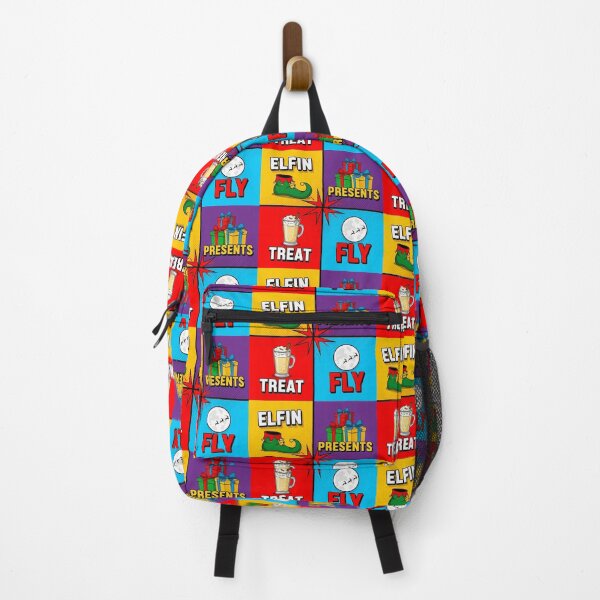 Item preview, Elfin Presents Treat Fly Christmas Pop Art designed and sold by graphicnew.