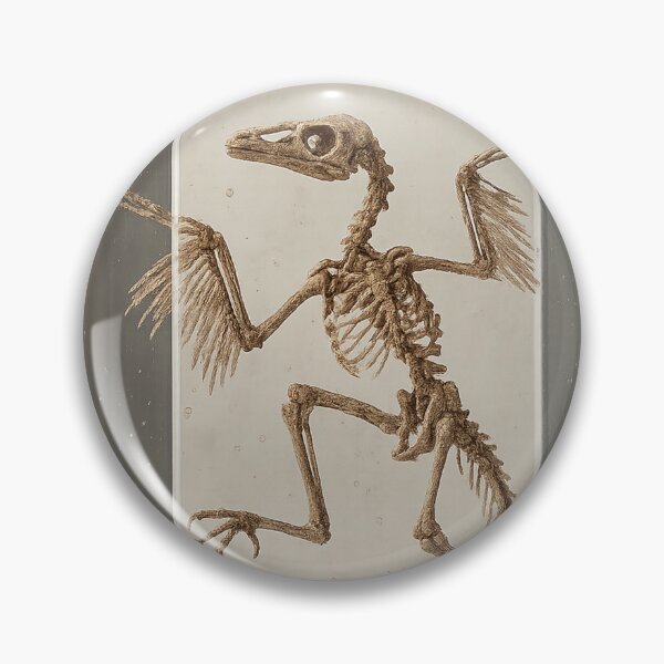 Item preview, Microraptor - Dinosaur Fossil Display Art (Resin) designed and sold by Candie_Loudenfrau_Art.