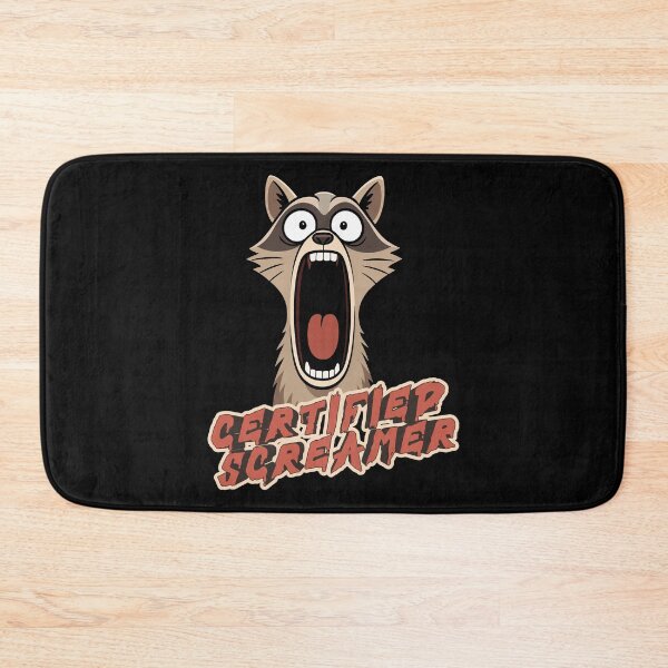 Item preview, Certified Screamer Raccoon – Funny Screaming Animal designed and sold by Ivy-Triggs.