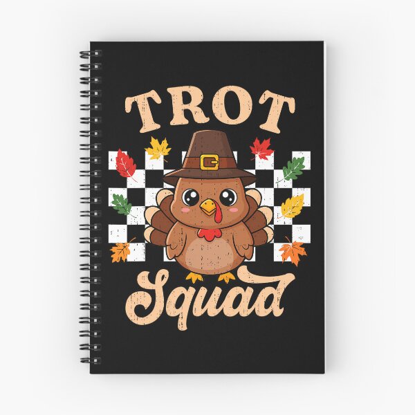 Item preview, Gobble Thanksgiving Happy Squad Cute Fall 80s Trot designed and sold by CalvinVanAuken.