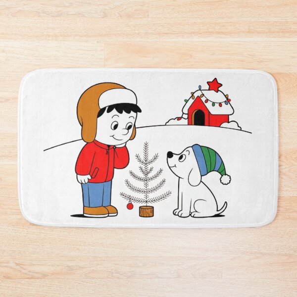 Item preview, Boy and Dog Under the Christmas Tree designed and sold by SztylishDesigns.