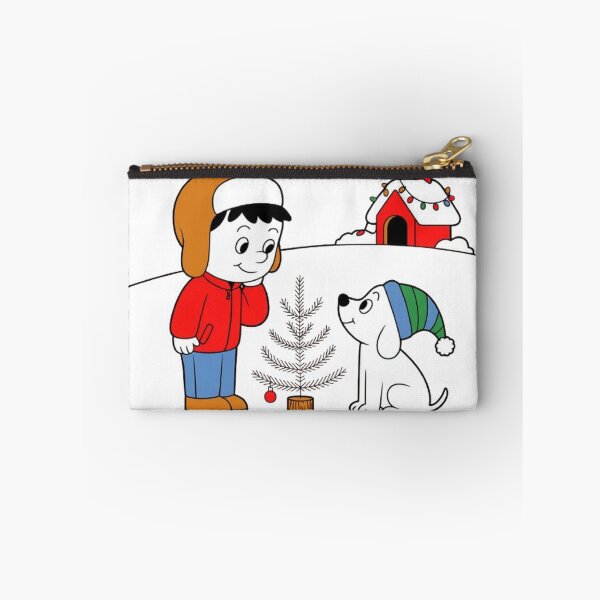 Item preview, Boy and Dog Under the Christmas Tree designed and sold by SztylishDesigns.