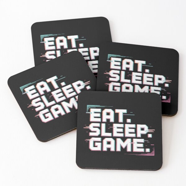 Item preview, Eat. Sleep. Game. designed and sold by Kubala Designs.