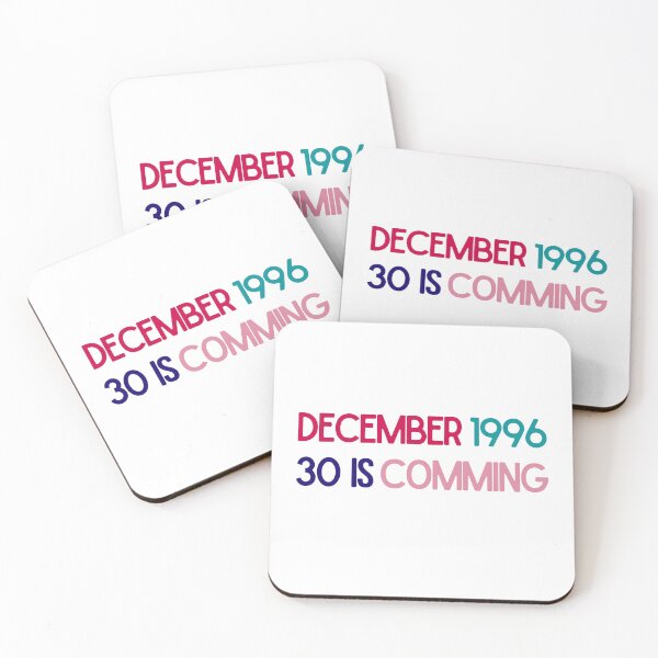 Item preview, December 1996  30 Is Coming Funny Milestone Birthday Design designed and sold by luckyhue.