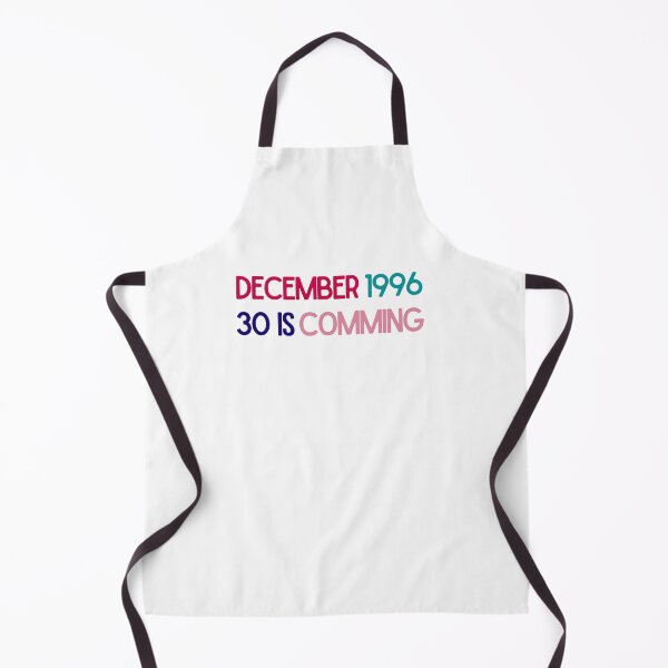 Item preview, December 1996 30 Is Coming Funny Milestone Birthday Design designed and sold by luckyhue.