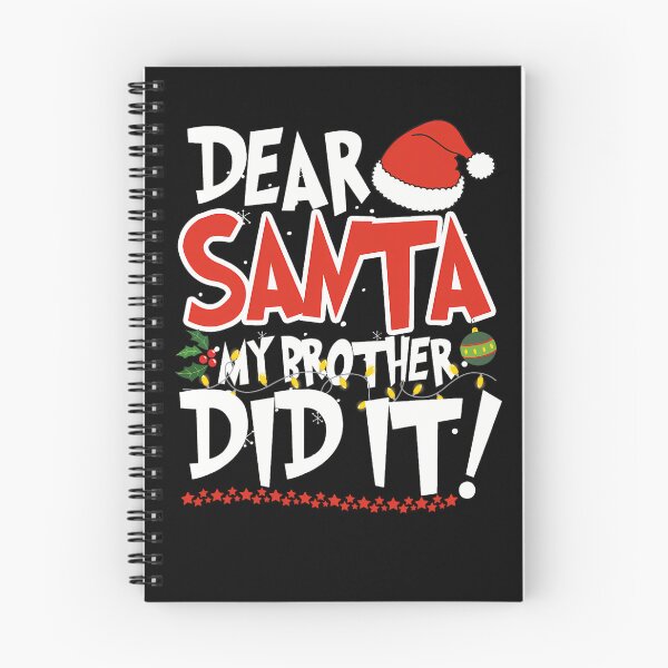 Item preview, Funny Christmas Did Retro My Brother Holiday It Vintage Santa Dear designed and sold by MediarMedic.