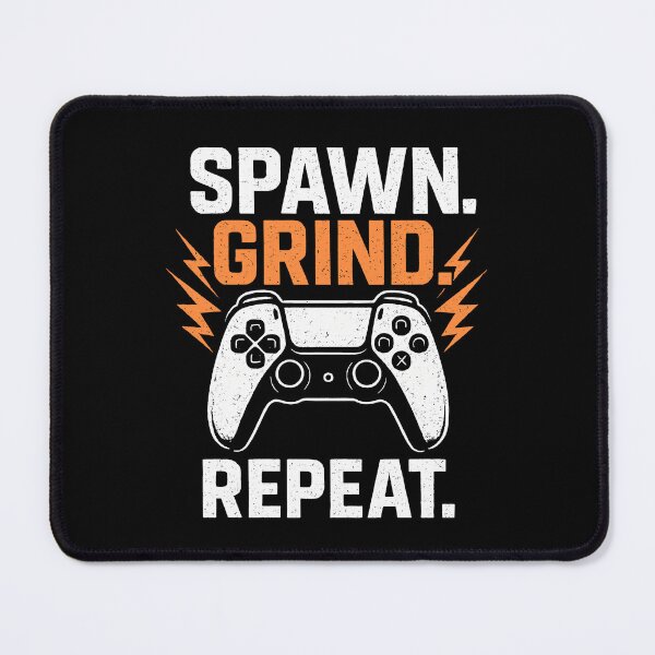 Item preview, Spawn. Grind. Repeat designed and sold by Kubala Designs.