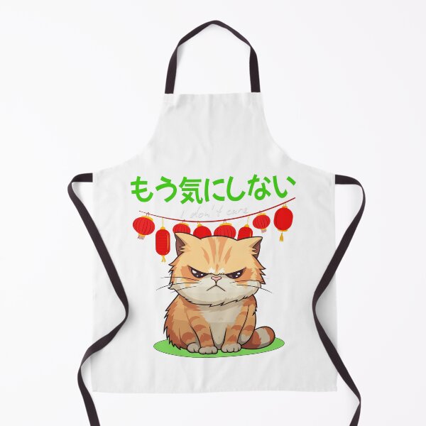 Item preview, Ki Ni Shinai Cat Anime "I don't care"気にしない designed and sold by AsiaDesignCH.
