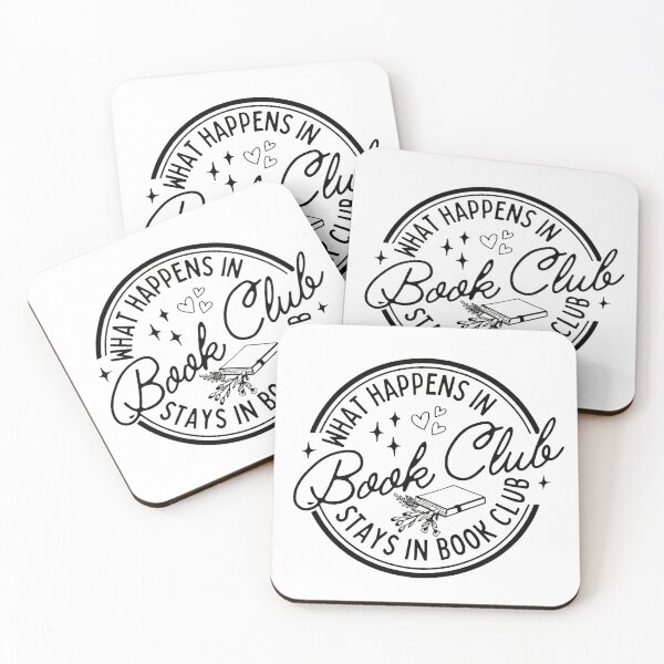 Item preview, Copy of What Happens in Book Club Stays in Book Club designed and sold by stephenflashart.