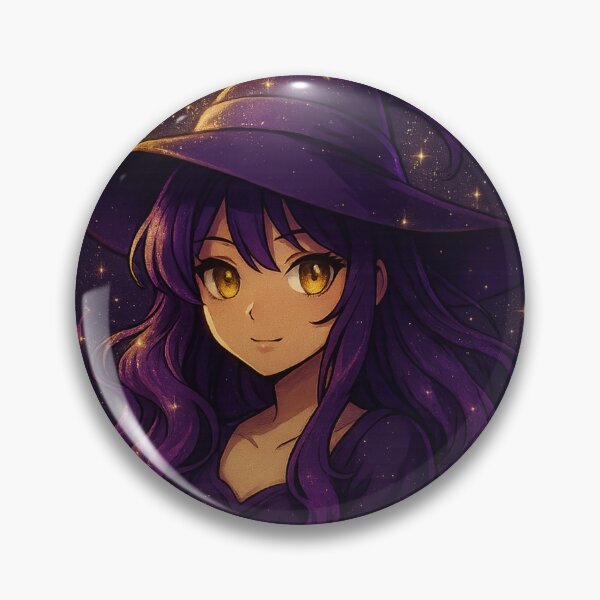 Item preview, Enchanted Witch Girl – Anime Magic Glow designed and sold by SarahsSZN.