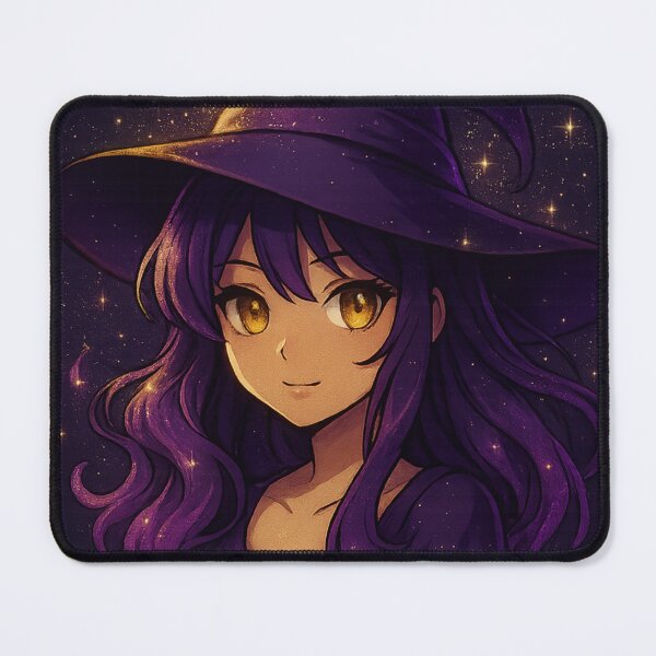 Item preview, Enchanted Witch Girl – Anime Magic Glow designed and sold by SarahsSZN.