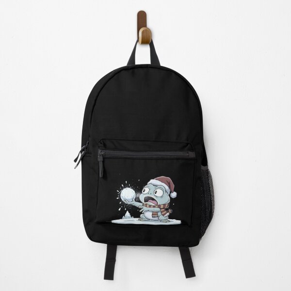 Item preview, Funny Chibi Frog – Snowball Bounce Back | Cute Christmas Frog Cartoon Design designed and sold by ColorSplash123.