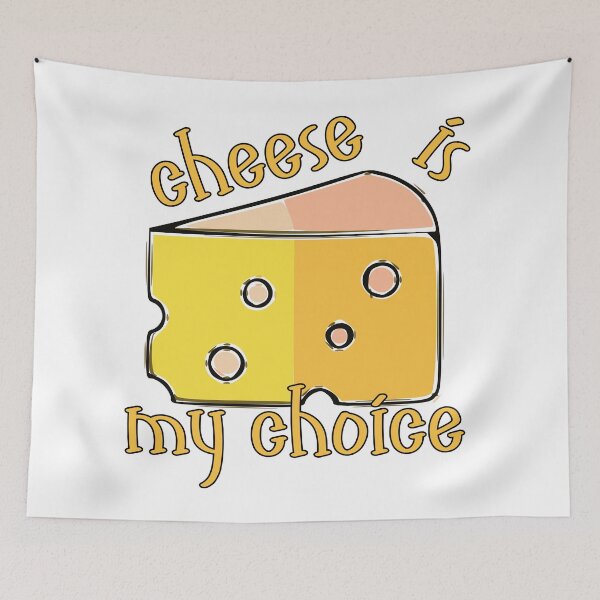 Item preview, Cheese Is My Choice – Funny Cheese Lover Design – Foodie Gift Idea designed and sold by sednalafandy79.