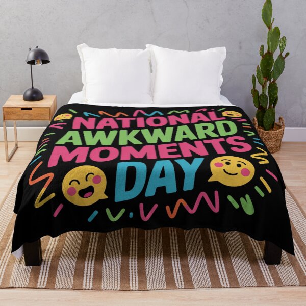 Item preview, National awkward moments day designed and sold by DreamOnShirts.