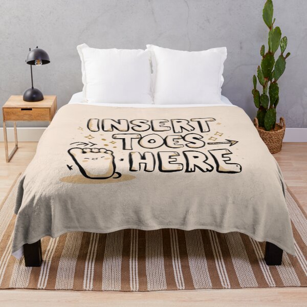 Item preview, Insert Toes Here – Urocza Cartoonowa Stópka z Uśmiechem | Funny Cute Design designed and sold by SaritaVerseArt.