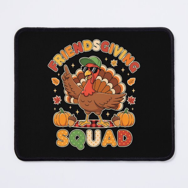 Item preview, Squad Turkey Friends Thankful 90s Friendsgiving Humor Party designed and sold by Daleburuling.