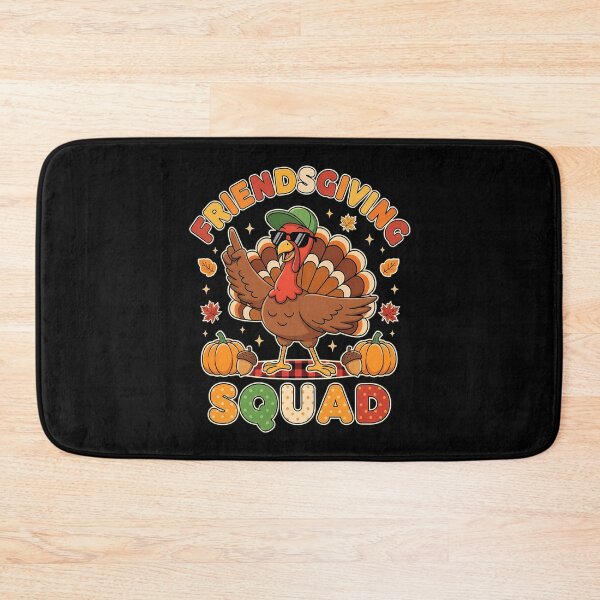 Item preview, Squad Turkey Friends Thankful 90s Friendsgiving Humor Party designed and sold by Daleburuling.