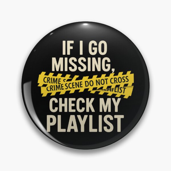 Artikelvorschau, Falls ich verschwinde, checkt meine Playlist – Lustiger True-Crime-Fan entworfen und verkauft von SidTastic .