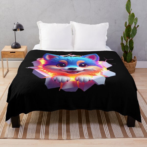 Item preview, Cute Fluffy dog t-shirt designed and sold by Alicjareign.