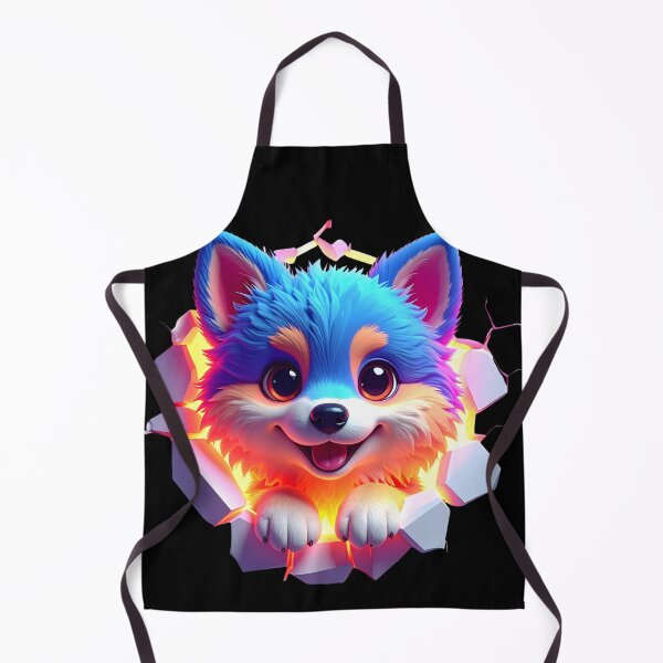 Item preview, Cute Fluffy dog t-shirt designed and sold by Alicjareign.