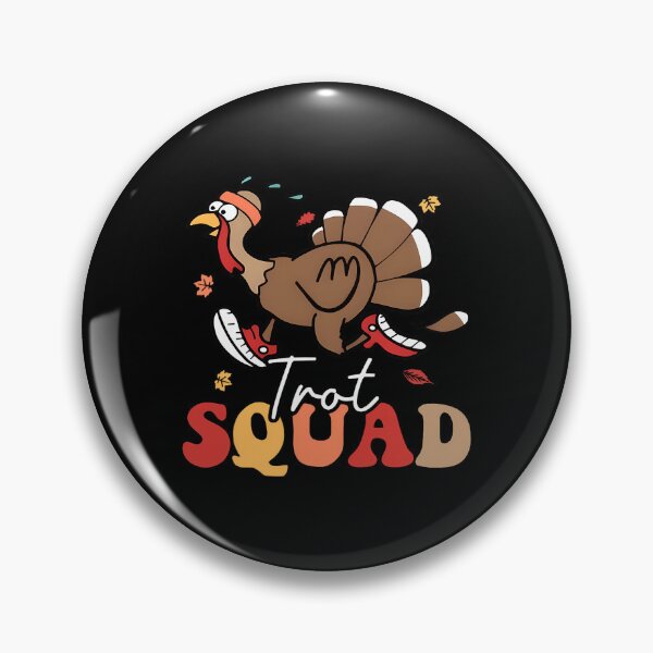 Item preview, 80s Gobble Cute Fall Happy Trot Thanksgiving Squad designed and sold by CalvinVanAuken.