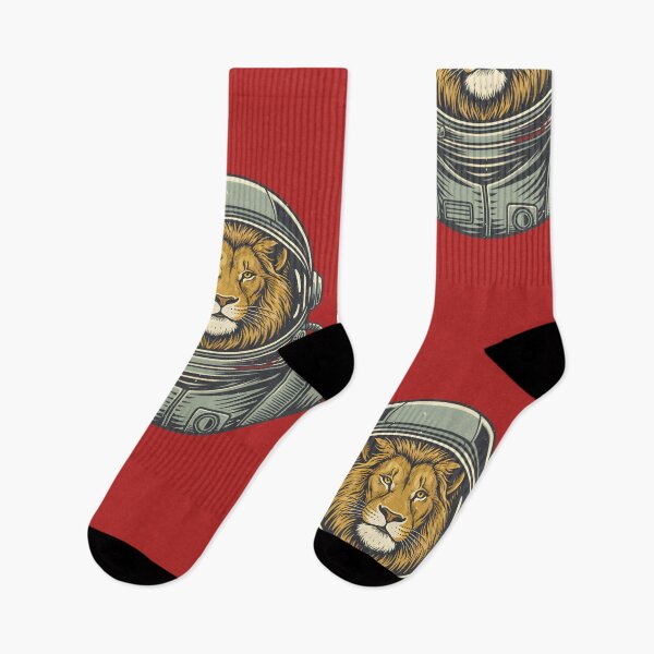Item preview, A LION ASTRONAUT designed and sold by infinitearte.