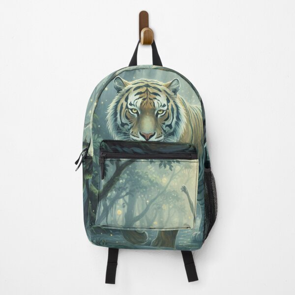 Item preview, Mystical Jungle Spirits | Tiger, Gibbon, and Tapir - Epic Fantasy Art designed and sold by Wild-way Art.