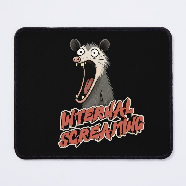 Item preview, Funny Stress Reaction – Internal Screaming Possum  designed and sold by Ivy-Triggs.