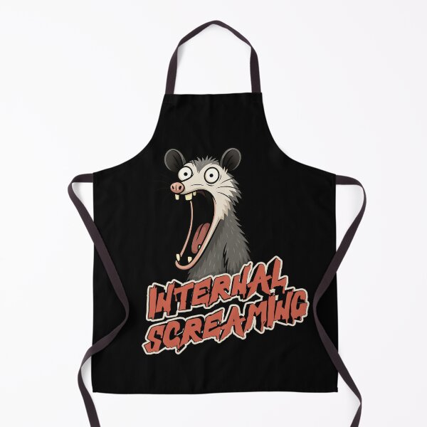 Item preview, Funny Stress Reaction – Internal Screaming Possum designed and sold by Ivy-Triggs.