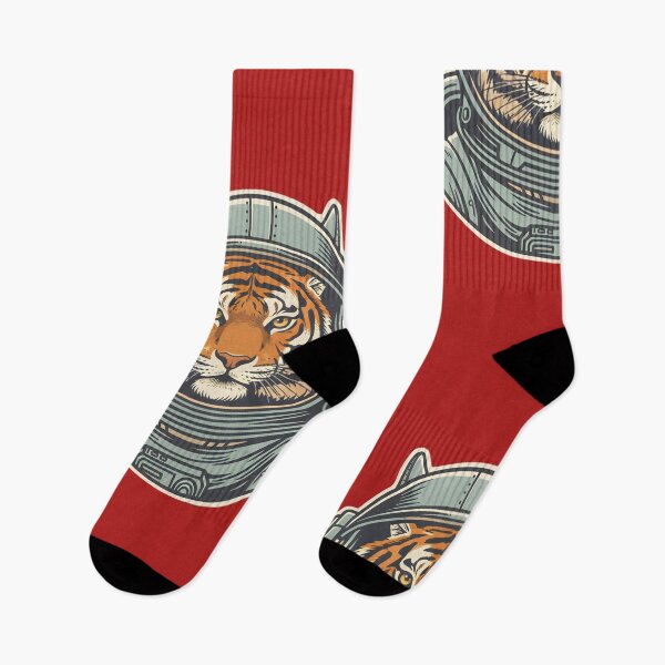 Item preview, A TIGER ASTRONAUT designed and sold by infinitearte.