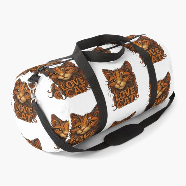 Item preview, Love Cat Illustration | Bold Artistic Cat Face | Swirling Pattern Cat Art designed and sold by Gurjeetpixelart.