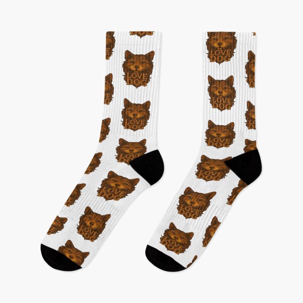 Item preview, Love Dog Illustration | Swirly Pattern Dog Face Art | Dog Lover Decorative Print designed and sold by Gurjeetpixelart.