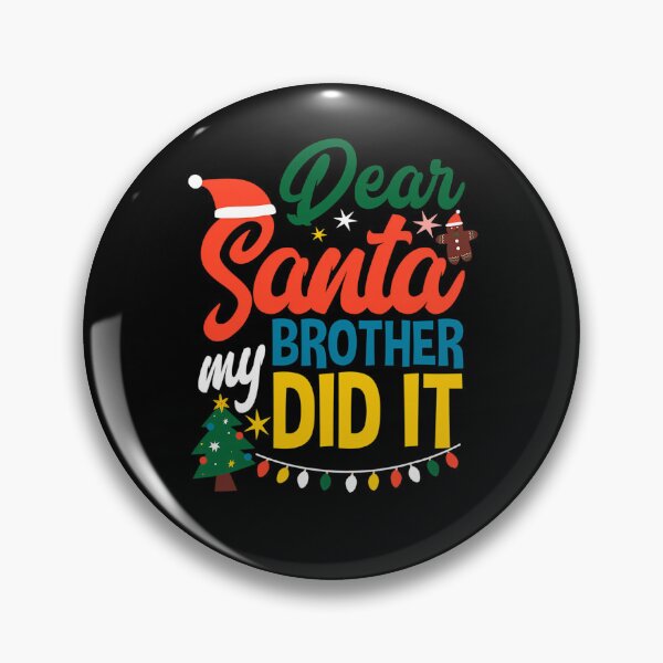 Item preview, Santa Funny Brother My Holiday It Did Christmas Retro Dear Vintage designed and sold by MediarMedic.