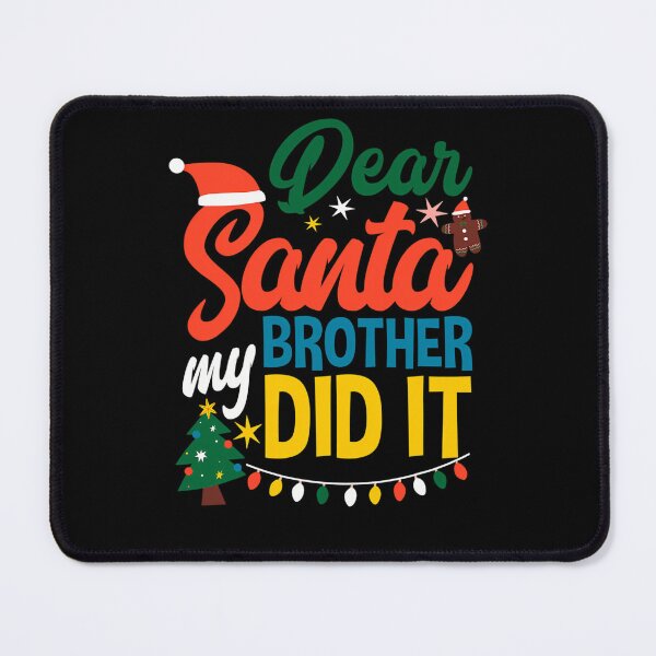 Item preview, Santa Funny Brother My Holiday It Did Christmas Retro Dear Vintage designed and sold by MediarMedic.