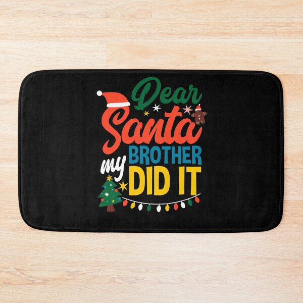 Item preview, Santa Funny Brother My Holiday It Did Christmas Retro Dear Vintage designed and sold by MediarMedic.