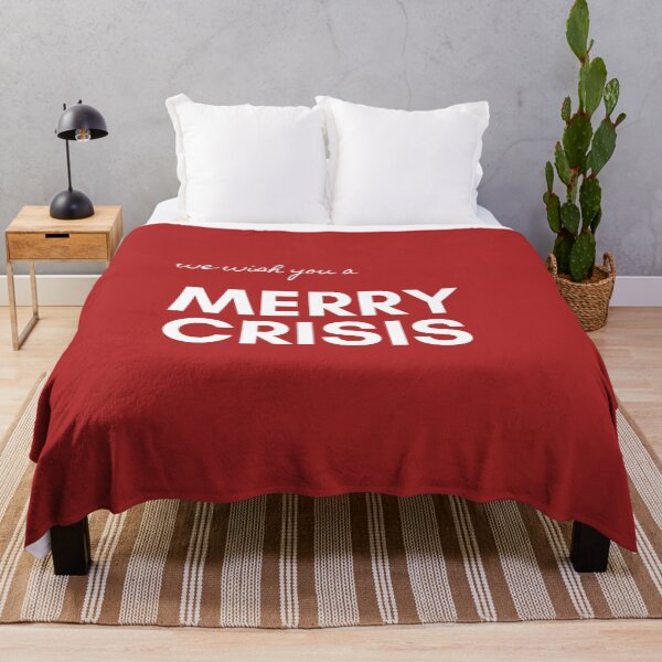 Item preview, we wish you a Merry Crisis - Funny Christmas Design designed and sold by Crealice.