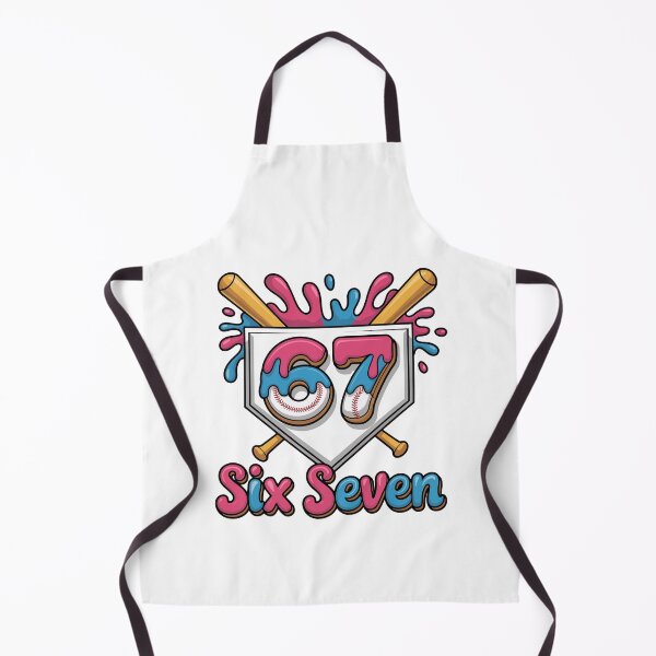 Item preview, 67 Six Seven Baseball Drip Number – Colorful Sports designed and sold by FlagTee.