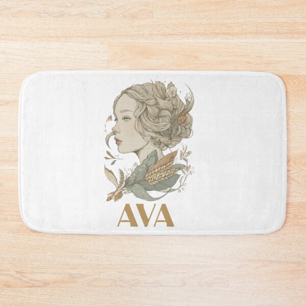 Item preview, Ava – Virgo Zodiac Botanical Design designed and sold by AlexLineArt.