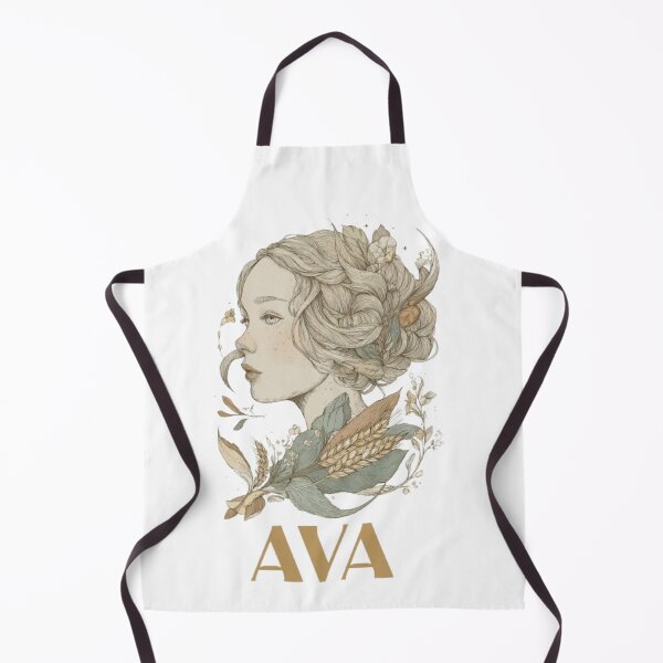 Item preview, Ava – Virgo Zodiac Botanical Design designed and sold by AlexLineArt.