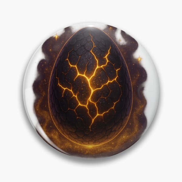 Item preview, Dragon Egg of Light - Glowing Cracked Magic designed and sold by SarahsSZN.