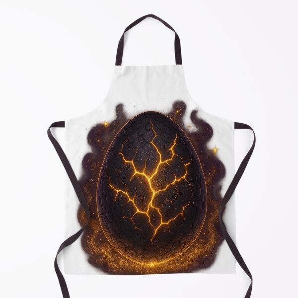 Item preview, Dragon Egg of Light - Glowing Cracked Magic designed and sold by SarahsSZN.