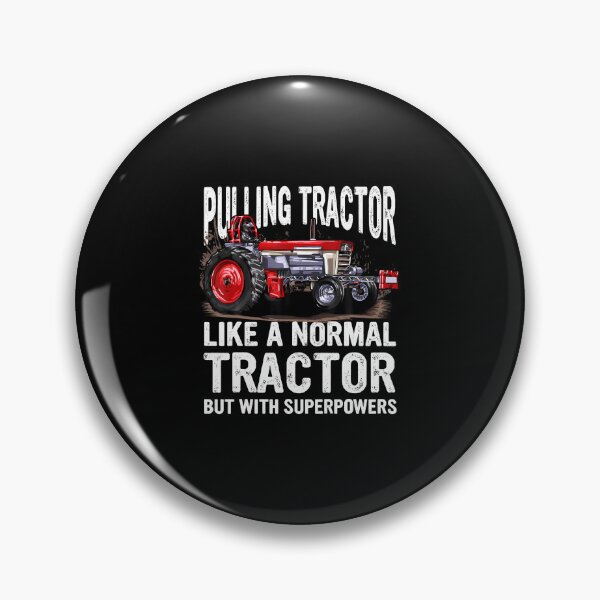 Item preview, Men'S Black Tractor Pulling Superpower Fun designed and sold by TamaraIrma.