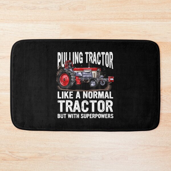 Item preview, Men'S Black Tractor Pulling Superpower Fun designed and sold by TamaraIrma.