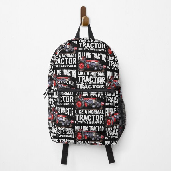 Item preview, Men'S Black Tractor Pulling Superpower Fun designed and sold by TamaraIrma.