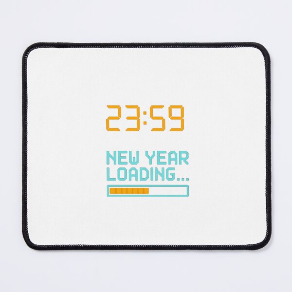 Item preview, 23:59 – New Year Loading Neon Countdown designed and sold by CyberCharm.