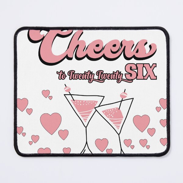 Item preview, Cheers To Twenty Twenty Six Cute Pink New Year 2026 T-Shirt designed and sold by Stag Prime Shop.