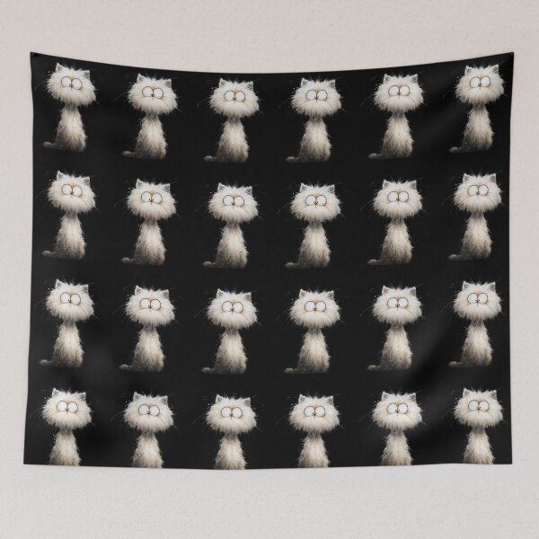 Item preview, Cute White Persian Cat ' Persian Puff ' BY SHiRLeY MacARTHuR designed and sold by Shirley MacArthur Art.