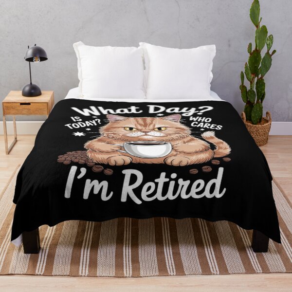 Item preview, Womens What day is today who cares I'm retired for a Coffee lover  designed and sold by VerseFarm.