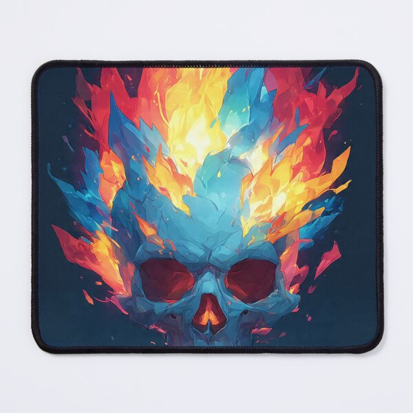 Item preview, skull in fire designed and sold by Valen24.